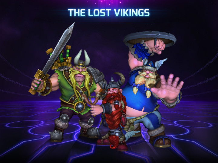 the lost vikings heroes of the storm master skin