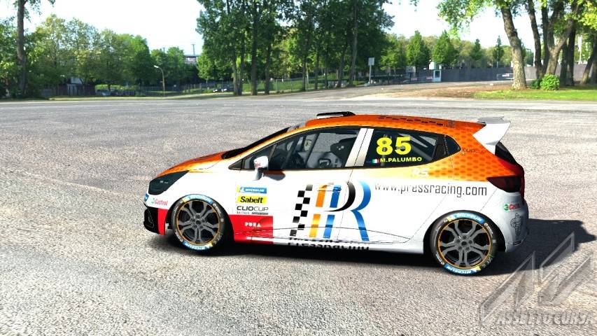 Clio Cup Italia eSport Series Press Racing